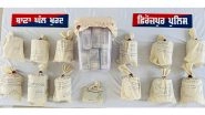 India News | Punjab: Ferozepur Police Seize over 12 Kg of Heroin and Rs25 Lakh in Major Drug Smuggling Module Crackdown