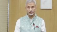 World News | Jaishankar Condemns Killing of Israeli Diplomats in US, Calls for Bringing Perpetrators to Justice