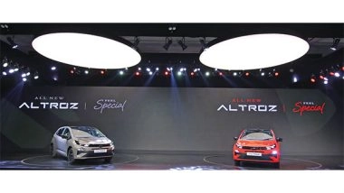 Business News | Tata Motors Launches the New Altroz with a Base Price of Rs 6.89 Lakhs
