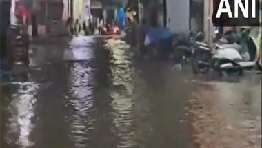 India News | Maharashtra: Massive Traffic Jam on Bhiwandi-Wada Stretch After Rainfall Damages Road