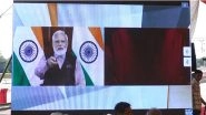 India News | PM Modi Virtually Inaugurates 18 Redeveloped Railway Stations in Gujarat Under Amrit Bharat Station Scheme