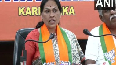 India News | Shobha Karandlaje Urges Karnataka Speaker to Revoke Suspension of 18 BJP MLAs