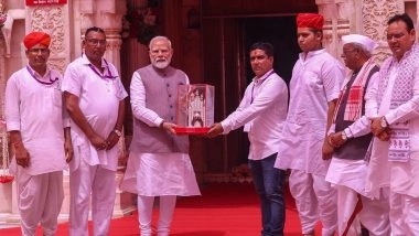 India News | PM Modi Visits Karni Mata Temple in Rajasthan's Bikaner