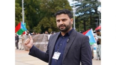 World News | Baloch Activist Hakeem Baloch Exposes Human Rights Crisis and Resistance in Balochistan