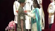 India News | President Murmu Confers Six Kirti Chakras & 33 Shaurya Chakras During Defence Investiture Ceremony 2025
