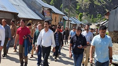 India News | DC Anantnag Inspects Nunwan and Chandanwari Base Camps, Reviews Amarnath Yatra-2025 Preparations