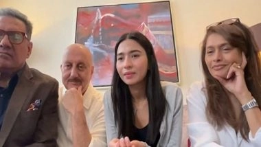 Entertainment News | Anupam Kher, Pallavi Joshi and Boman Irani Celebrate Tanvi The Great's Global Recognition at Cannes 2025