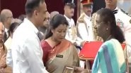 India News | President Murmu Honours Captain Deepak Singh with Shaurya Chakra