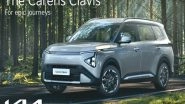 Business News | Kia Announces Price for New Carens Clavis Starting at Rs 11.49 Lakhs