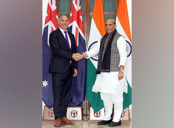World News | Rajnath Singh Congratulates Richard Marles on His Reappointment as Australia's Deputy PM