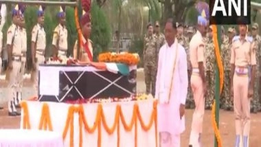 India News | Chhattisgarh CM, Home Minister Pay Tribute to Braveheart CoBRA Commando Mehul Solanki