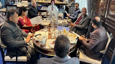 World News | In Moscow, Indian Envoy Vinay Kumar Briefs All-party Delegation on India-Russia Ties