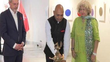 World News | Abhay K's 'Shunyata' Art Exhibition Captivates Audience in New Delhi