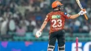 Sports News | IPL 2025:  Ishan Kishan's Majestic Innings Powers SRH to 231/6 in Their 20 Overs, Against RCB