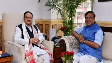 India News | Assam CM Meets Union Minister JP Nadda; Seeks Assistance in Expediting Groundwork for Brownfield Ammonia Urea Complex