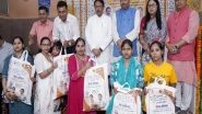 India News | Union Minister Harsh Malhotra Distributes Around 300 Nutrition Kits Under Poshan Abhiyaan