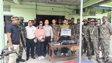 India News | CRPF, Nagaland Police Nab Man with 14.3 Kg Suspected Opium