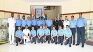 India News | IAF Chief Attends Valedictory Ceremony of Flight Test Course Graduates