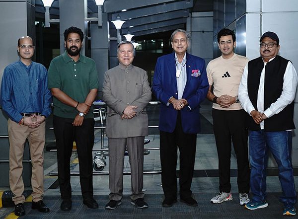 World News | Two All-party Delegations Led by Tharoor, Panda Departs from New Delhi to Convey India's Strong Stance on Terrorism
