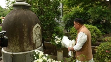 World News | All Party Delegation Pays Tribute to Freedom Fighter Rash Behari Bose in Tokyo
