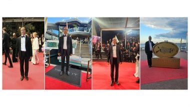 Business News | Dr. Yogesh Lakhani Shines on the Red Carpet at the 78th Cannes International Film Festival, Proudly Representing India on the Global Stage