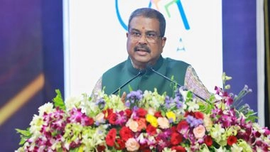 India News | Odisha: Union Minister Dharmendra Pradhan Addresses ICAI 'Saksham-2025' Conference, Highlights Role of CAs in India's Growth