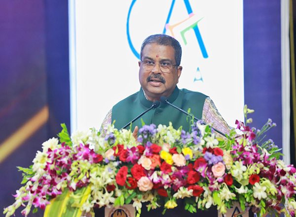 India News | Odisha: Union Minister Dharmendra Pradhan Addresses ICAI 'Saksham-2025' Conference, Highlights Role of CAs in India's Growth