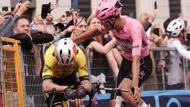 Sports News | Giro D'Italia 2025: Mads Pedersen Powers to Fourth Win in Stage 13