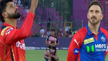 Sports News | IPL 2025: DC Skipper Faf Du Plessis Win Toss, Opts to Bowl Against PBKS