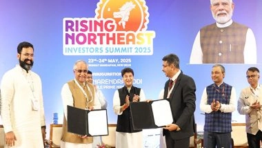 Business News | Rising Northeast Investors Summit 2025 Attracts Investment Commitments of 4.3 Lakh Crore