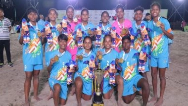 Sports News | Odisha Women, Kerala Men Show Their Beach Soccer Supremacy, Bagging Khelo India Beach Games 2025 Golds