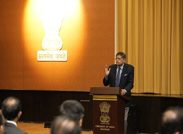 World News | BJP MP Baijayant Panda-led Delegation Engages with Indian Community in Bahrain