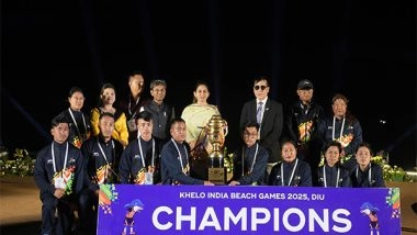 Sports News | Sports Minister Mansukh Mandaviya Praises Manipur, Nagaland for Podium Finish in KIBG 2025