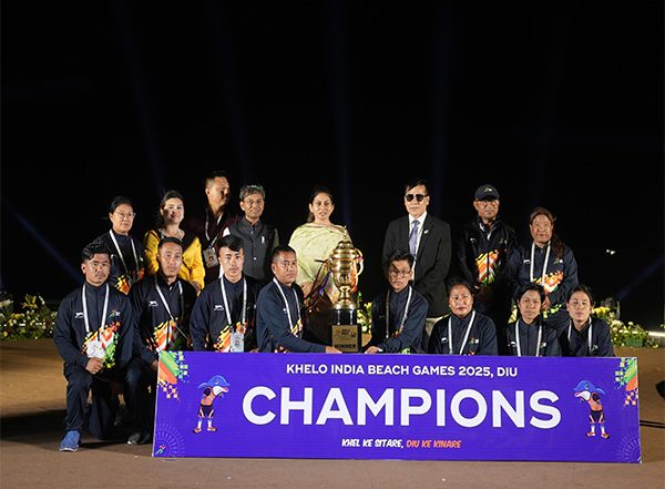 Sports News | Sports Minister Mansukh Mandaviya Praises Manipur, Nagaland for Podium Finish in KIBG 2025