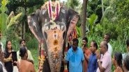 India News | Tamil Nadu: Temple Elephant Akhila Celebrates 23rd Birthday in Trichy