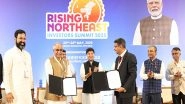 India News | Rising Northeast Investors Summit 2025 Concludes with Major MoUs and Global Participation