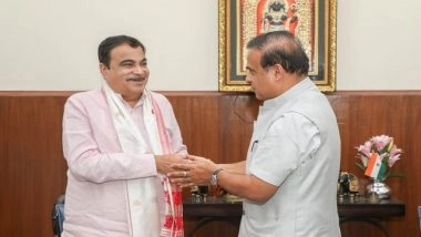 India News | Assam CM, Union Minister Nitin Gadkari Discuss Ongoing NH Projects