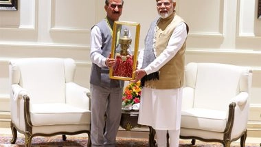 India News |  Himachal CM Urges PM Modi to Safeguard Interests of State in Hydropower Projects