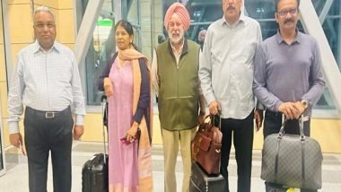World News | All-party Delegation Led by DMK MP Kanimozhi Concludes Moscow Leg of Visit, Leaves for Slovenia