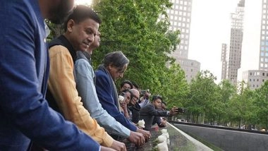 World News | All-Party Delegation Pays Tribute at 9/11 Memorial in New York