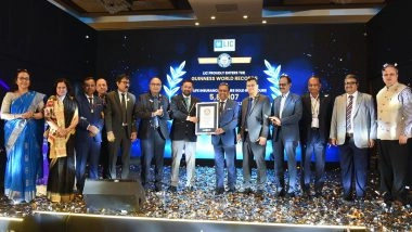 Business News | LIC Bags Guinness World Records for Selling Most Life Insurance Policies in 24 Hours
