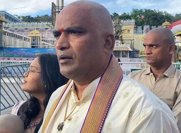 India News | Telangana MLA Beerla Ilaiah Seeks Lord Venkateswara's Blessings During Tirumala Visit