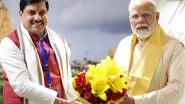 India News | Madhya Pradesh CM Mohan Yadav Meets with PM Modi in Delhi, Discusses Development Plans for State