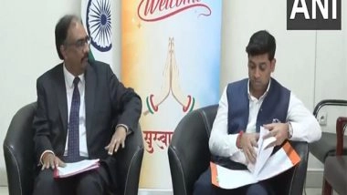 World News | All Party Delegation Led by Shiv Sena MP Shrikant Shinde Meets Ambassador of India to Congo