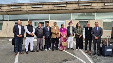 World News | All-party Delegation Led by Ravi Shankar Prasad Arrives in France to Convey India's Stance Against Terrorism