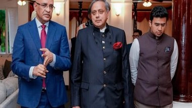 World News | Tharoor, Surya Take India's Zero-tolerance Message on Terror to Guyana's VP Bharrat Jagdeo