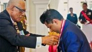 Business News | Bollywood Singer Sumeet Tappoo Awarded Fiji's Highest Civilian Honour for Humanitarian Work