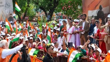 India News | Colonel Sofiya Qureshi's Family Joins PM Modi's Vadodara Roadshow, Applauds His Efforts for Women's Empowerment