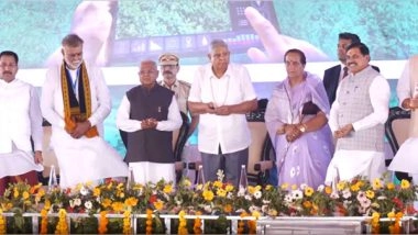 India News | Vice President Jagdeep Dhankhar Inaugurates 3-day 'Krishi Udyog Samagam 2025' in MP's Narsinghpur