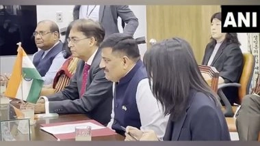 World News | All-party Delegation Led by Sanjay Kumar Jha Meets South Korean Defence Chief in Seoul